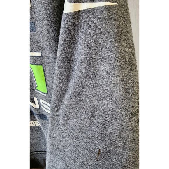 Seattle Seahawks Superbowl XLVIII Champions Fleece Hoodie Sz XL Kangaroo Pocket - Picture 5 of 10